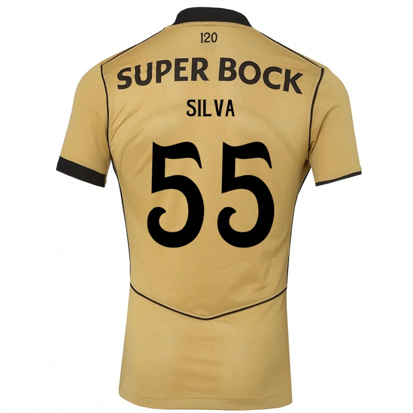 Danxen Homem Camisola José Silva #55 Goldenrod Preto Alternativa 2026/27 Camisa