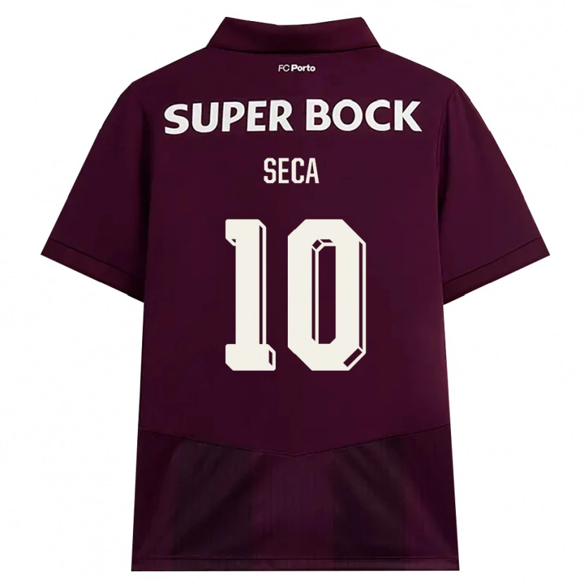 Danxen Homem Camisola Rodrigo Seca #10 Borgonha Branco Alternativa 2026/27 Camisa