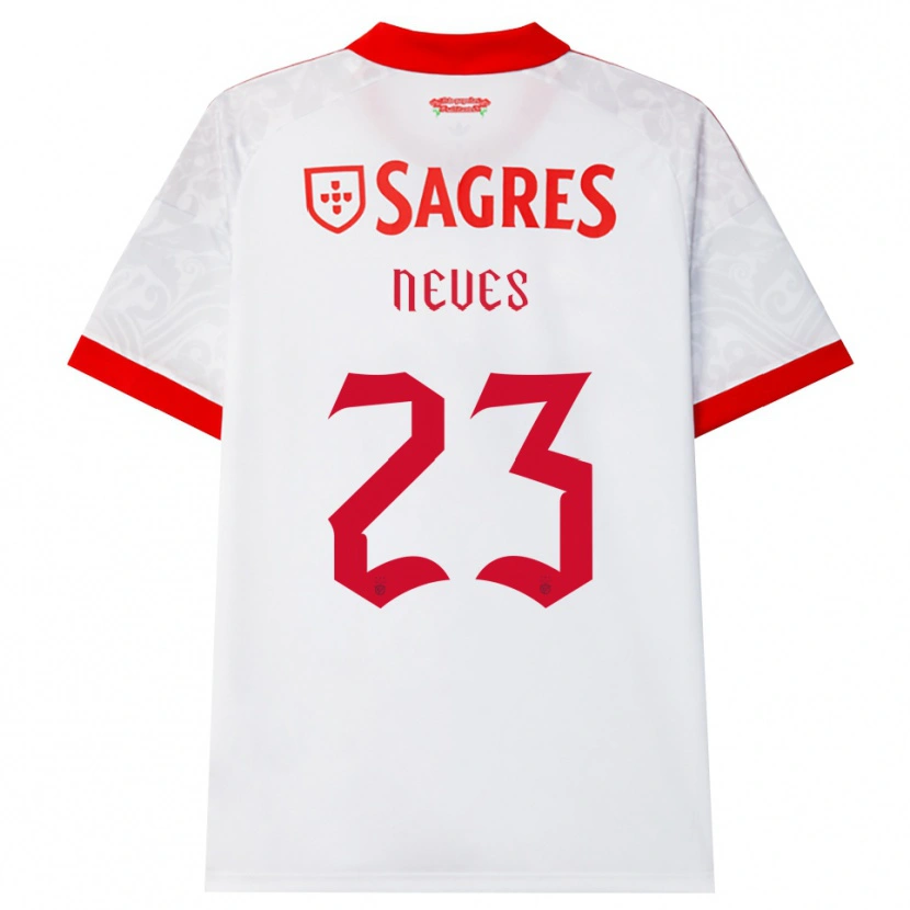 Danxen Homem Camisola Tiago Neves #23 Branco Vermelho Amarelo Alternativa 2026/27 Camisa