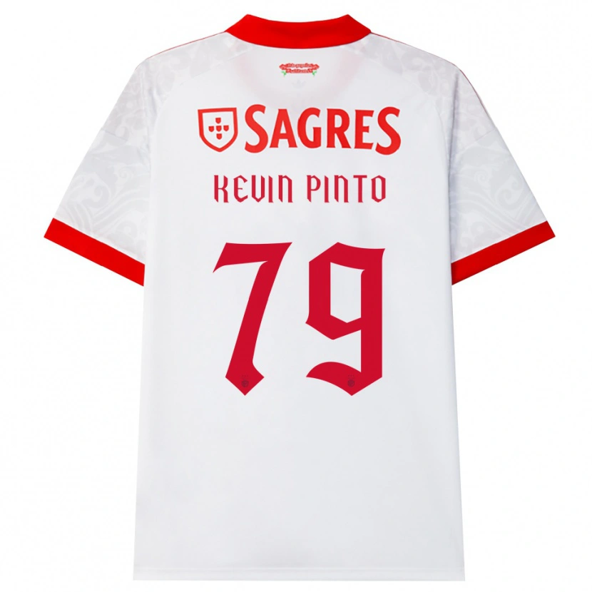 Danxen Homem Camisola Kevin Pinto #79 Branco Vermelho Amarelo Alternativa 2026/27 Camisa