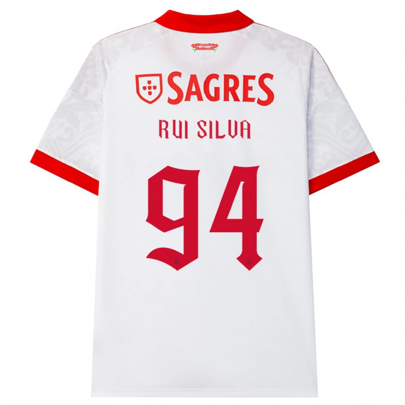Danxen Homem Camisola Rui Silva #94 Branco Vermelho Amarelo Alternativa 2026/27 Camisa