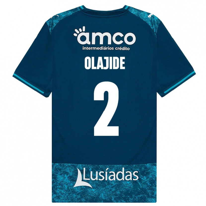 Danxen Homem Camisola Mustapha Olajide #2 Darkslategray Mediumturquoise Alternativa 2026/27 Camisa
