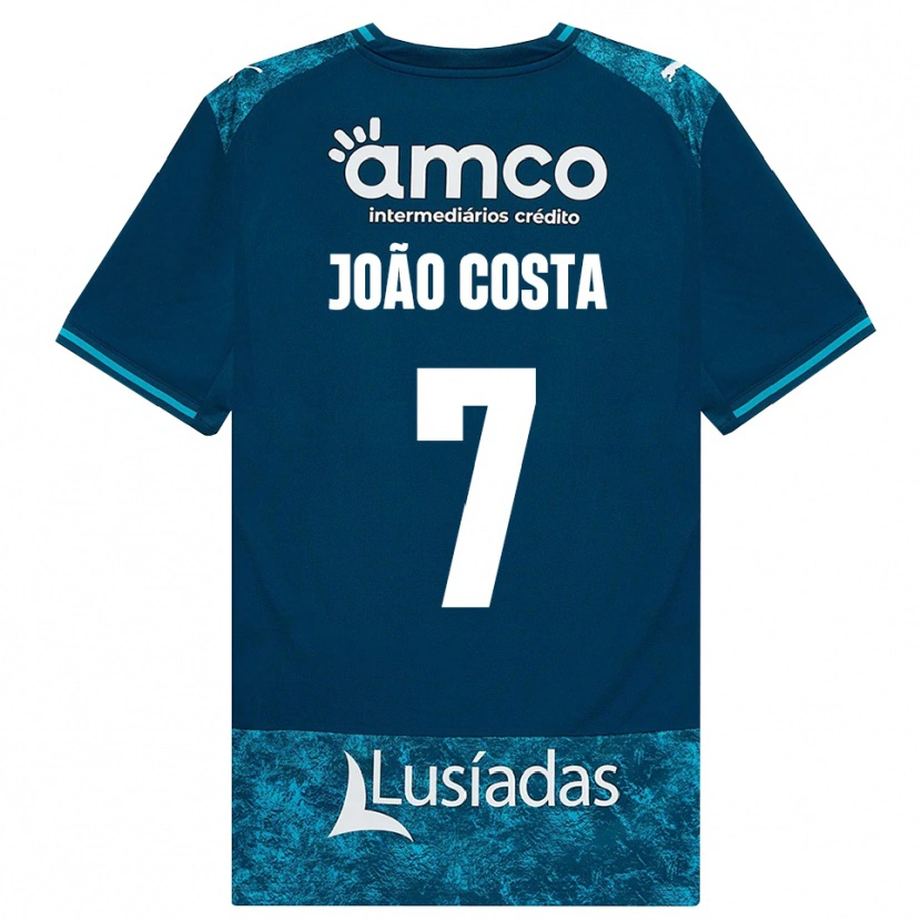 Danxen Homem Camisola João Costa #7 Darkslategray Mediumturquoise Alternativa 2026/27 Camisa