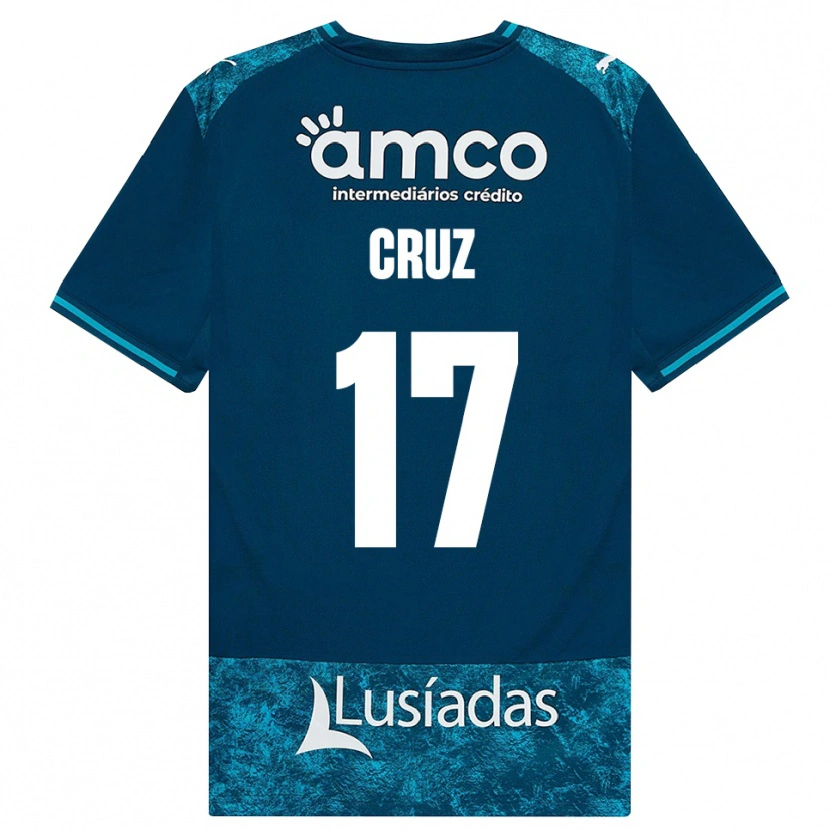 Danxen Homem Camisola Salvador Cruz #17 Darkslategray Mediumturquoise Alternativa 2026/27 Camisa