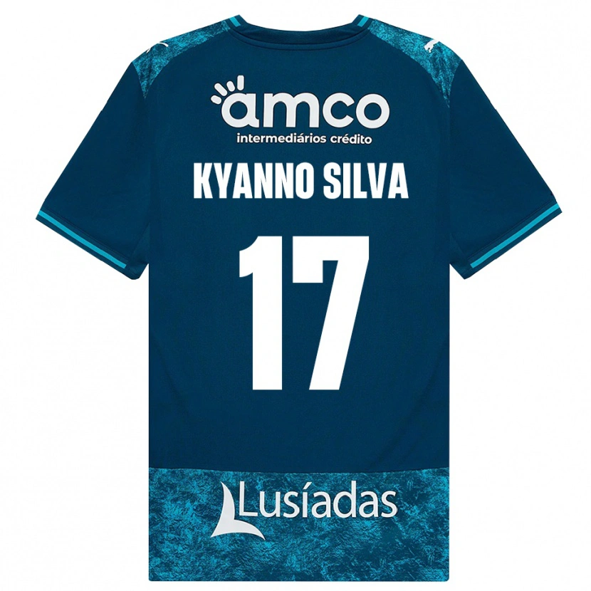 Danxen Homem Camisola Kyanno Silva #17 Darkslategray Mediumturquoise Alternativa 2026/27 Camisa