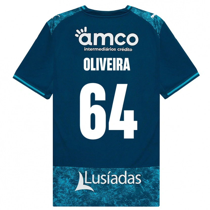 Danxen Homem Camisola Lucas Oliveira #64 Darkslategray Mediumturquoise Alternativa 2026/27 Camisa