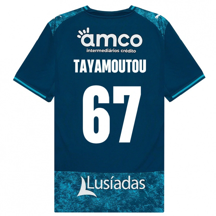 Danxen Homem Camisola Enzo Tayamoutou #67 Darkslategray Mediumturquoise Alternativa 2026/27 Camisa
