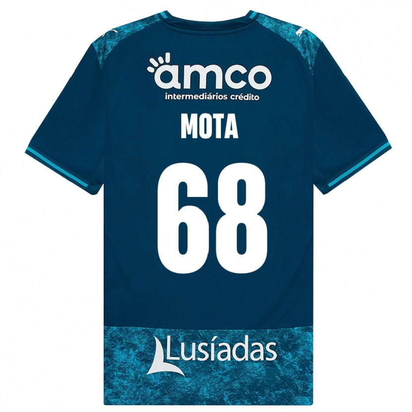 Danxen Homem Camisola Edgar Mota #68 Darkslategray Mediumturquoise Alternativa 2026/27 Camisa
