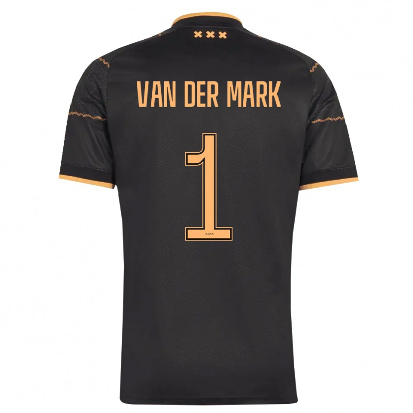 Danxen Homem Camisola Jesper Van Der Mark #1 Preto Laranja Alternativa 2026/27 Camisa