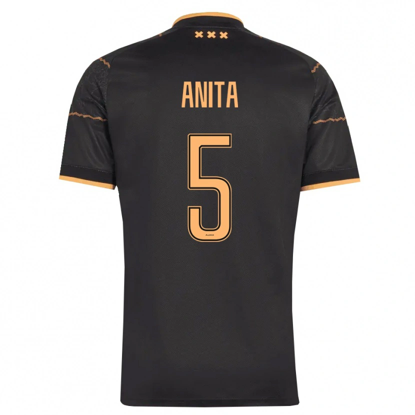 Danxen Homem Camisola Vurnon Anita #5 Preto Laranja Alternativa 2026/27 Camisa