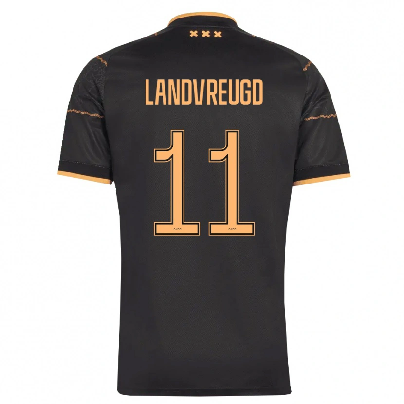 Danxen Homem Camisola Nafairon Landvreugd #11 Preto Laranja Alternativa 2026/27 Camisa