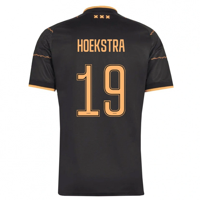 Danxen Homem Camisola Tiny Hoekstra #19 Preto Laranja Alternativa 2026/27 Camisa