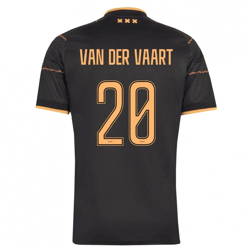 Danxen Homem Camisola Damian Van Der Vaart #20 Preto Laranja Alternativa 2026/27 Camisa