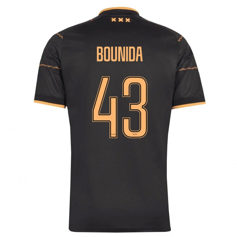 Danxen Homem Camisola Rayane Bounida #43 Preto Laranja Alternativa 2026/27 Camisa
