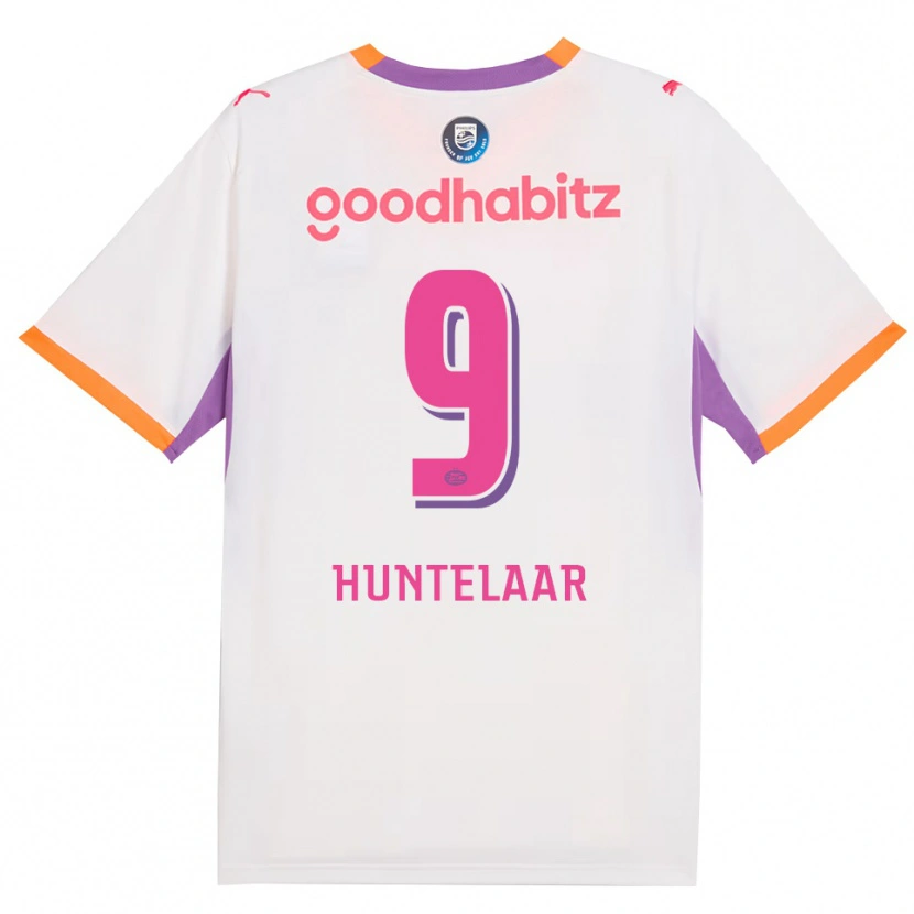 Danxen Homem Camisola Seb Huntelaar #9 Branco Roxo Laranja Alternativa 2026/27 Camisa
