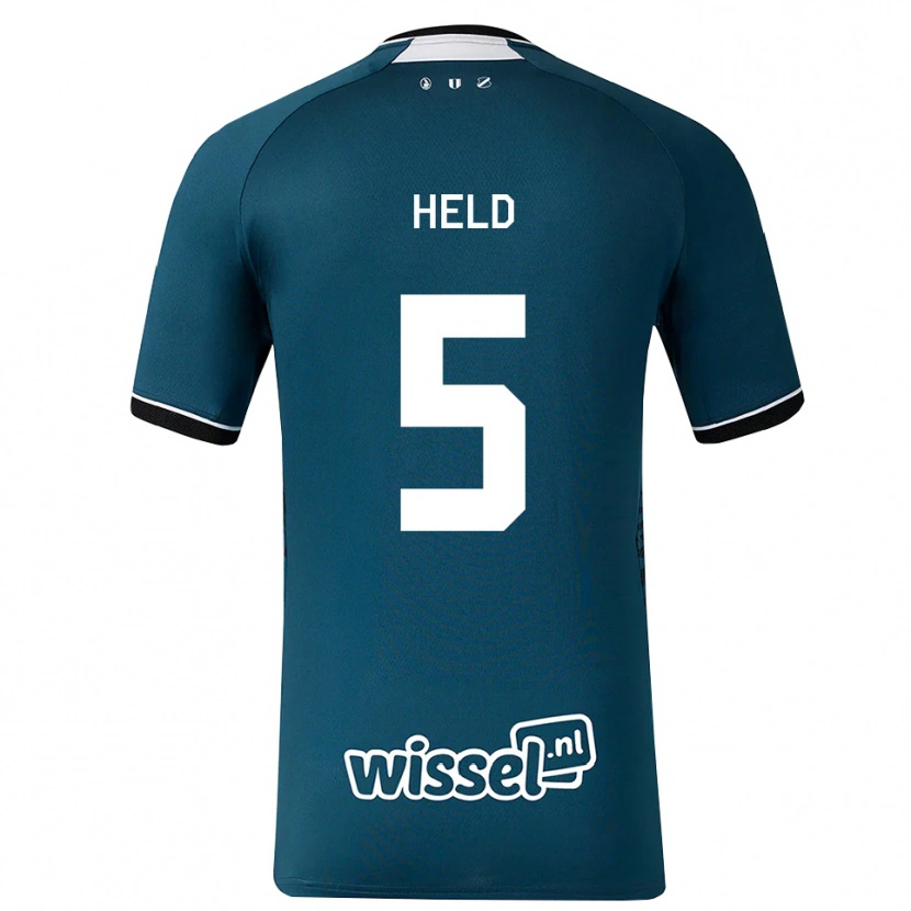Danxen Homem Camisola Nazjir Held #5 Darkslategray Branco Alternativa 2026/27 Camisa