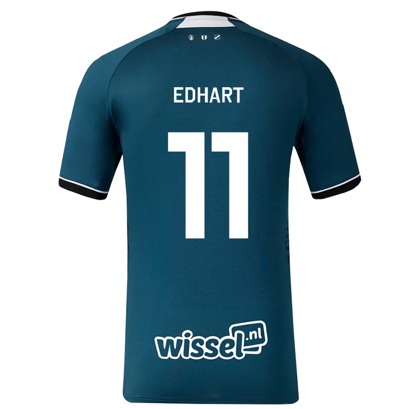 Danxen Homem Camisola Lynden Edhart #11 Darkslategray Branco Alternativa 2026/27 Camisa