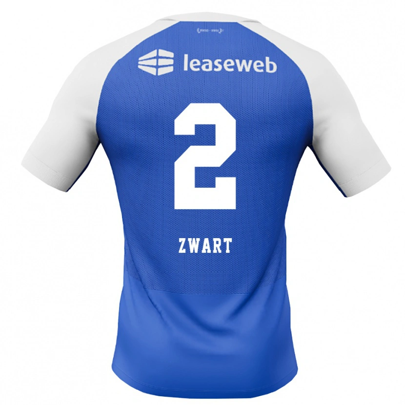 Danxen Homem Camisola Jesper Zwart #2 Dodgerblue Vermelho Branco Alternativa 2026/27 Camisa