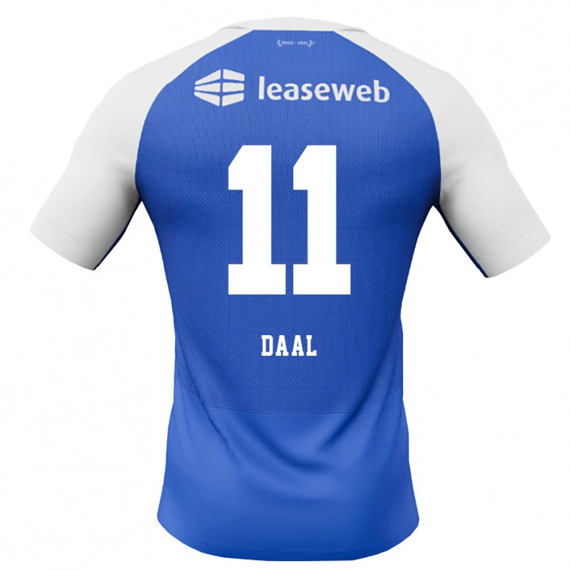 Danxen Homem Camisola Ro-Zangelo Daal #11 Dodgerblue Vermelho Branco Alternativa 2026/27 Camisa