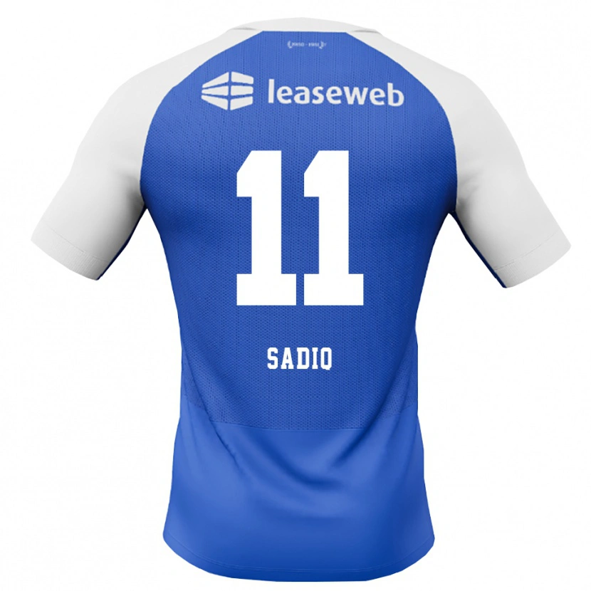 Danxen Homem Camisola Ibrahim Sadiq #11 Dodgerblue Vermelho Branco Alternativa 2026/27 Camisa