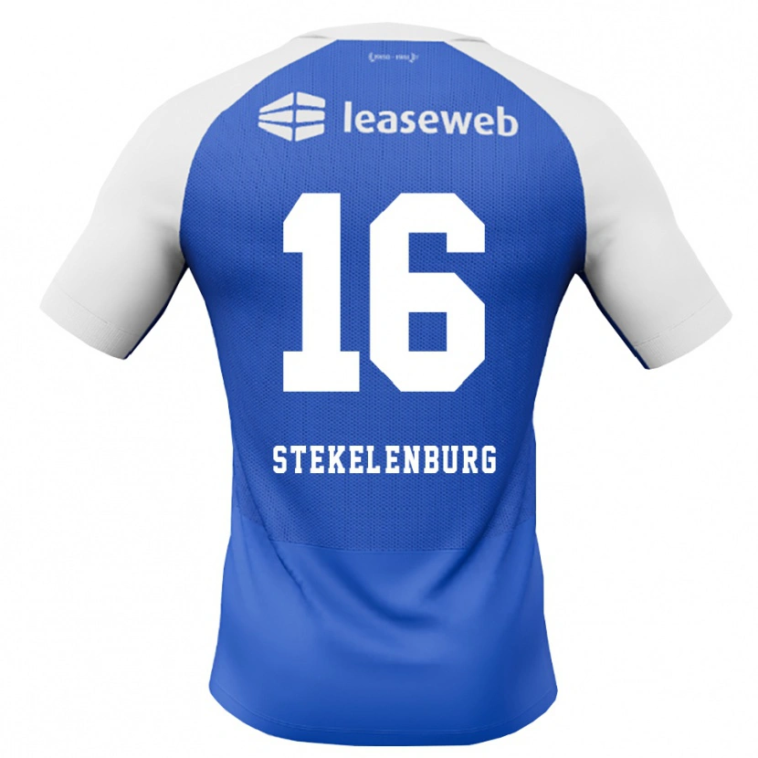 Danxen Homem Camisola Sem Stekelenburg #16 Dodgerblue Vermelho Branco Alternativa 2026/27 Camisa
