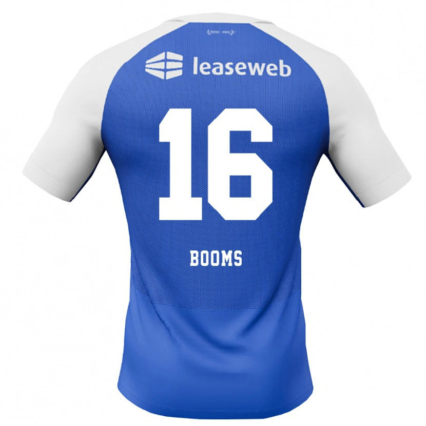 Danxen Homem Camisola Trinette Booms #16 Dodgerblue Vermelho Branco Alternativa 2026/27 Camisa