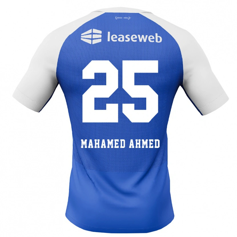 Danxen Homem Camisola Nuur Mahamed Ahmed #25 Dodgerblue Vermelho Branco Alternativa 2026/27 Camisa