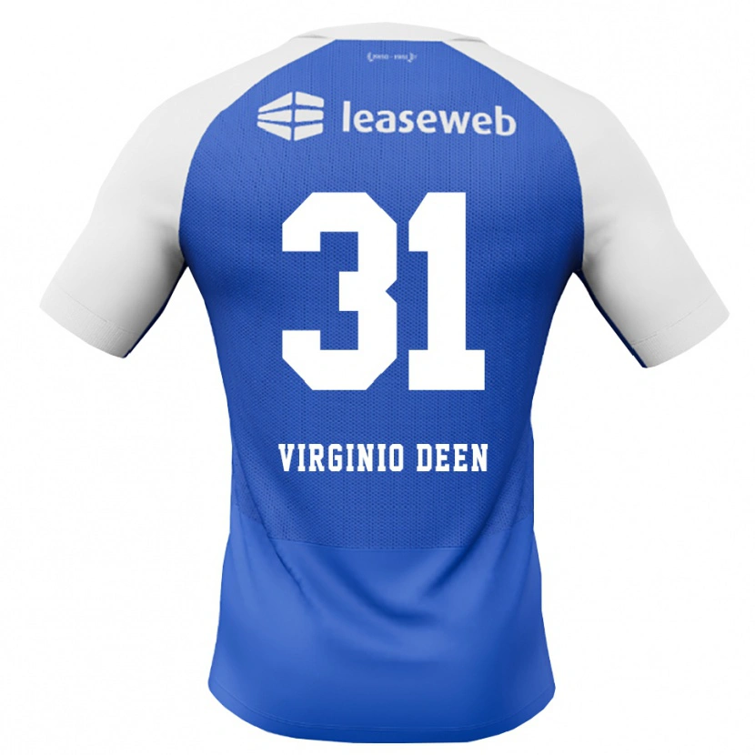 Danxen Homem Camisola Daniël Virginio Deen #31 Dodgerblue Vermelho Branco Alternativa 2026/27 Camisa