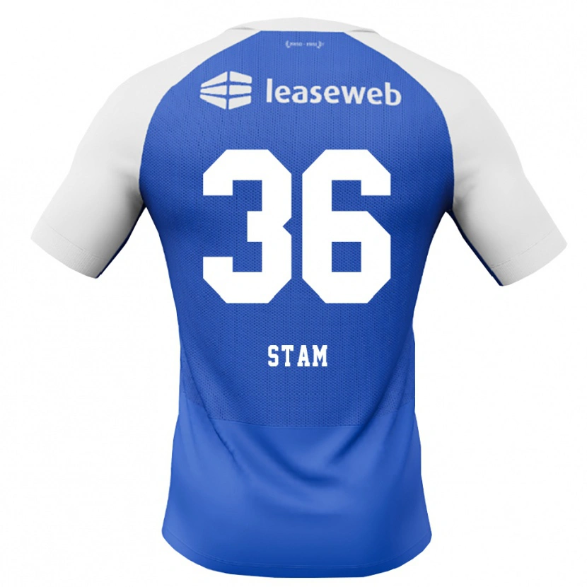 Danxen Homem Camisola Finn Stam #36 Dodgerblue Vermelho Branco Alternativa 2026/27 Camisa