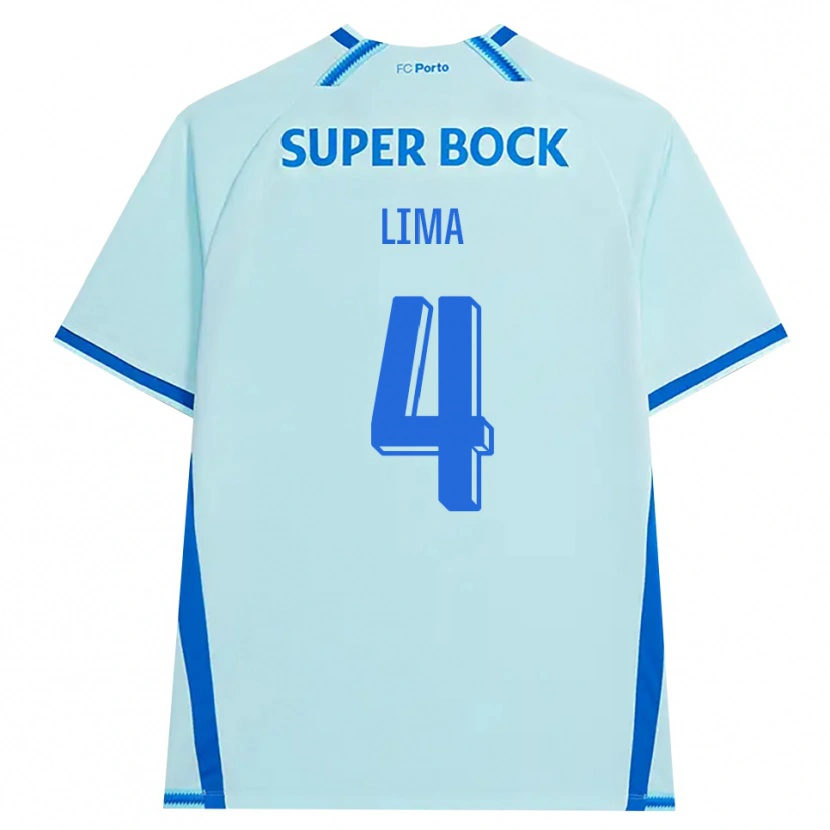 Danxen Homem Camisola Karoline Lima #4 Lightcyan Azul Terceiro 2026/27 Camisa