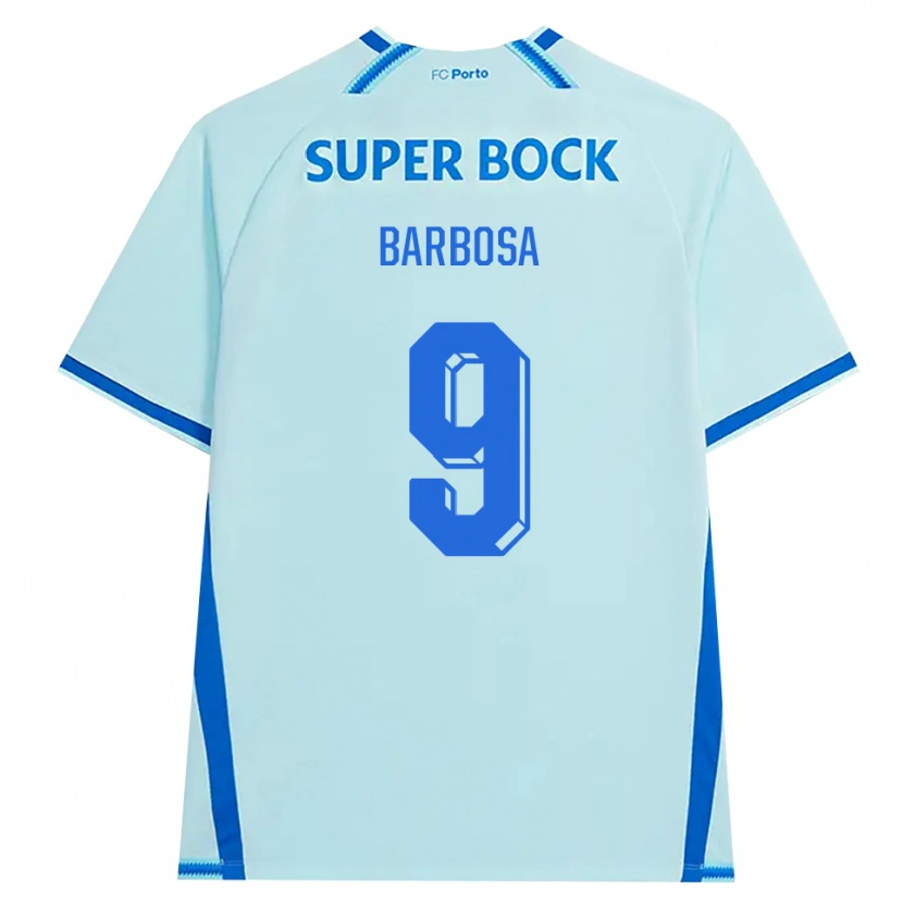 Danxen Homem Camisola Rodrigo Barbosa #9 Lightcyan Azul Terceiro 2026/27 Camisa