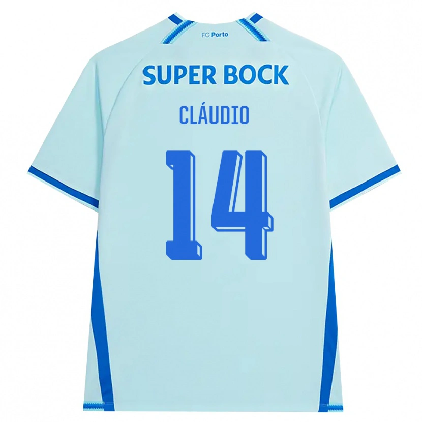 Danxen Homem Camisola Cláudio Ramos #14 Lightcyan Azul Terceiro 2026/27 Camisa