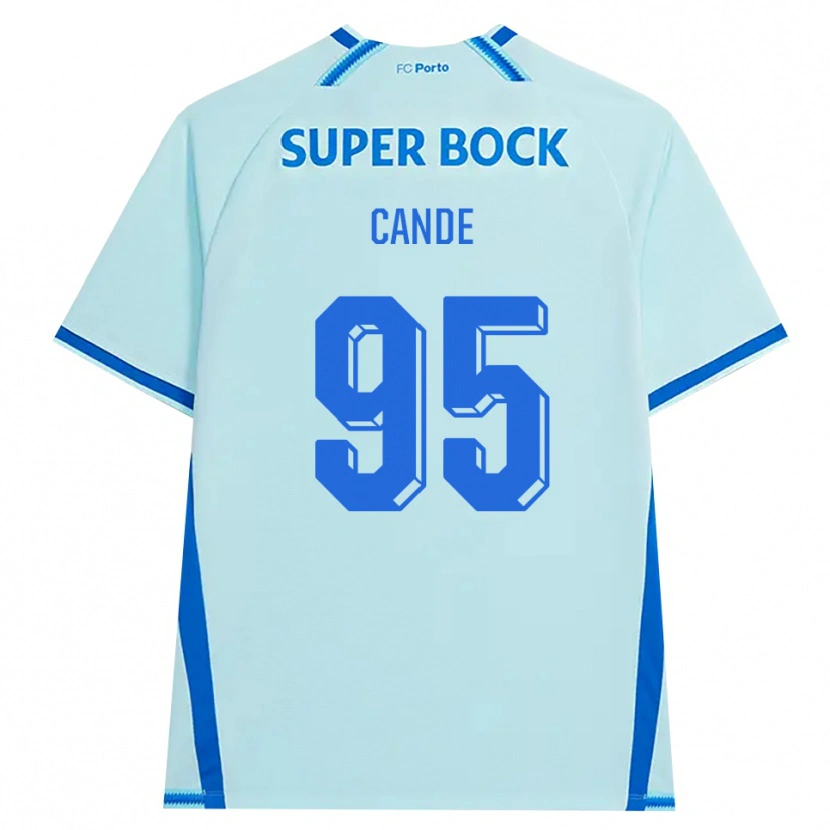Danxen Homem Camisola Anhá Cande #95 Lightcyan Azul Terceiro 2026/27 Camisa