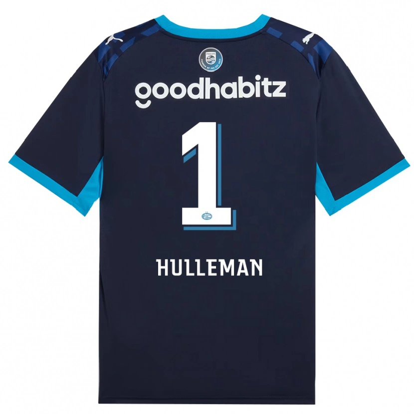 Danxen Homem Camisola Daan Hulleman #1 Dodgerblue Royalblue Terceiro 2026/27 Camisa
