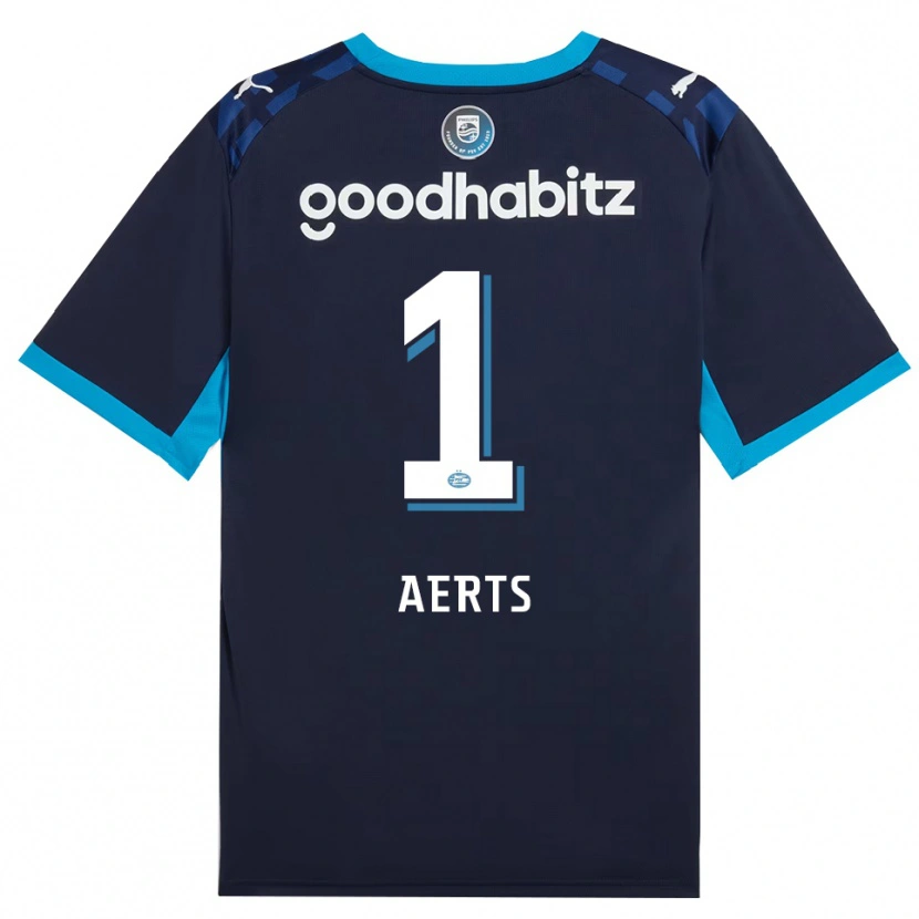 Danxen Homem Camisola Jim Aerts #1 Dodgerblue Royalblue Terceiro 2026/27 Camisa