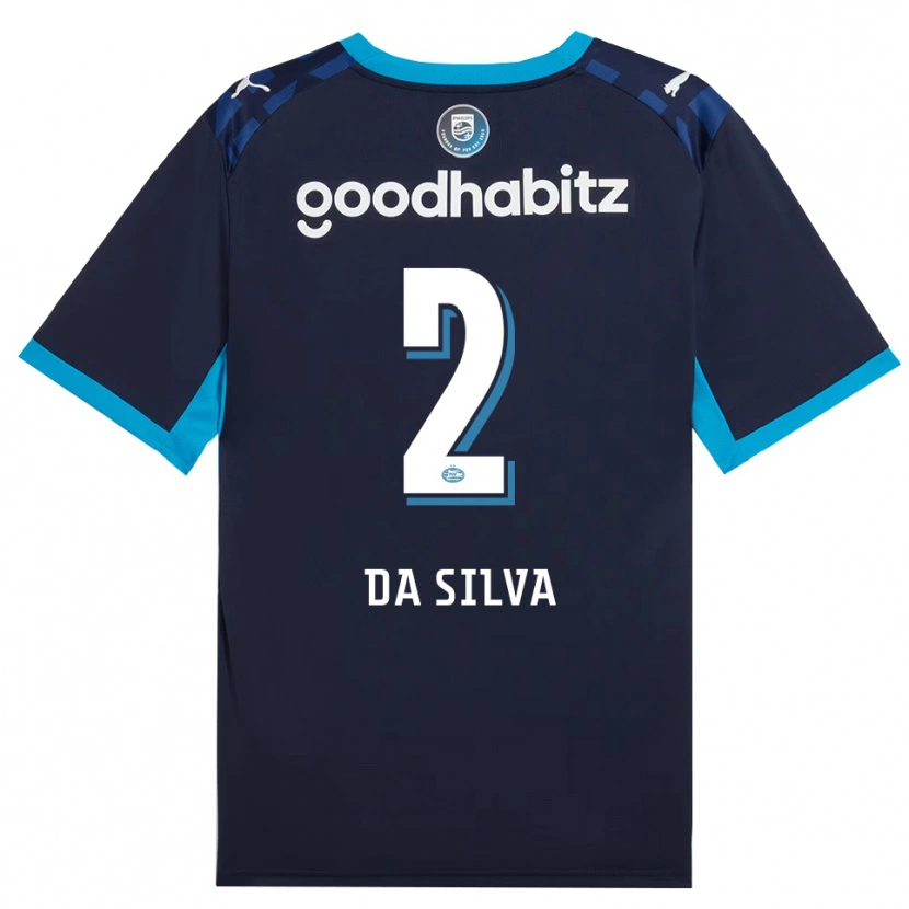 Danxen Homem Camisola Aston Da Silva #2 Dodgerblue Royalblue Terceiro 2026/27 Camisa