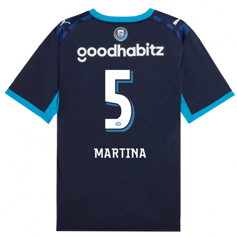 Danxen Homem Camisola Jorvimar Martina #5 Dodgerblue Royalblue Terceiro 2026/27 Camisa