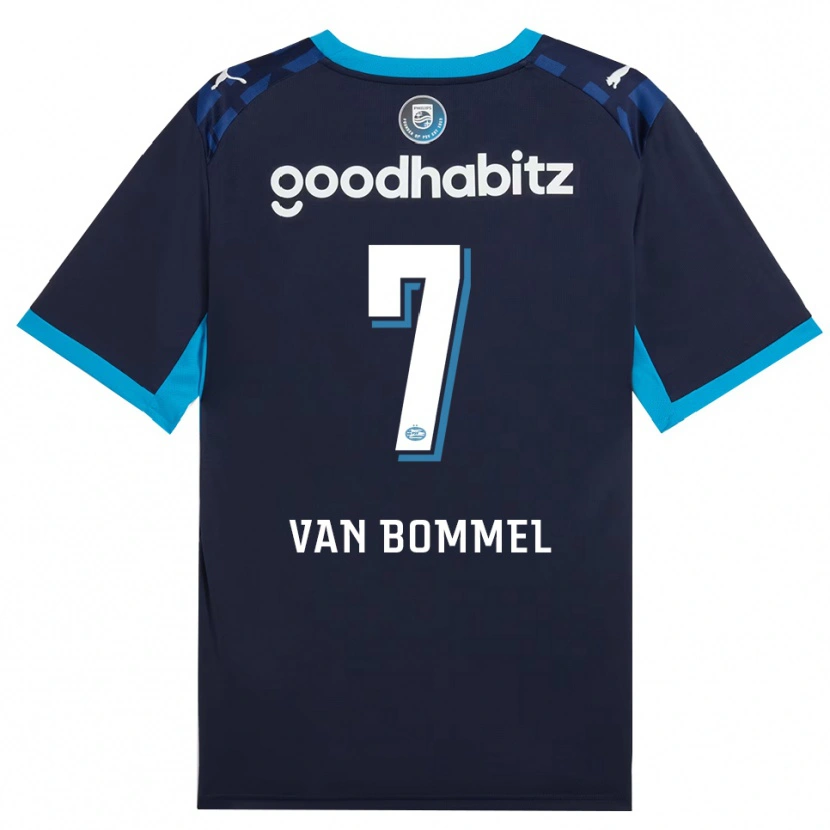 Danxen Homem Camisola Ruben Van Bommel #7 Dodgerblue Royalblue Terceiro 2026/27 Camisa