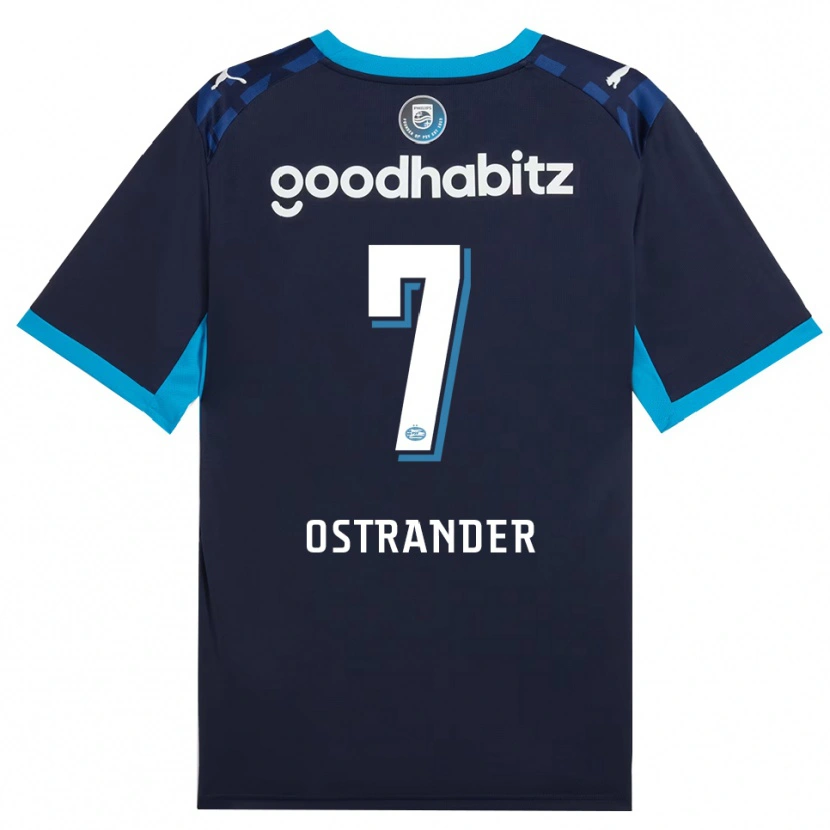 Danxen Homem Camisola William Ostrander #7 Dodgerblue Royalblue Terceiro 2026/27 Camisa