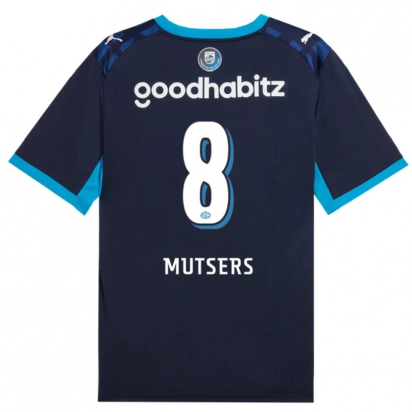 Danxen Homem Camisola Milan Mutsers #8 Dodgerblue Royalblue Terceiro 2026/27 Camisa