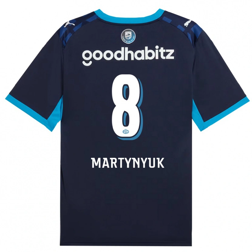 Danxen Homem Camisola Anton Martynyuk #8 Dodgerblue Royalblue Terceiro 2026/27 Camisa