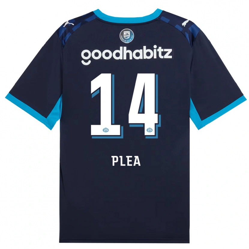 Danxen Homem Camisola Alassane Pléa #14 Dodgerblue Royalblue Terceiro 2026/27 Camisa