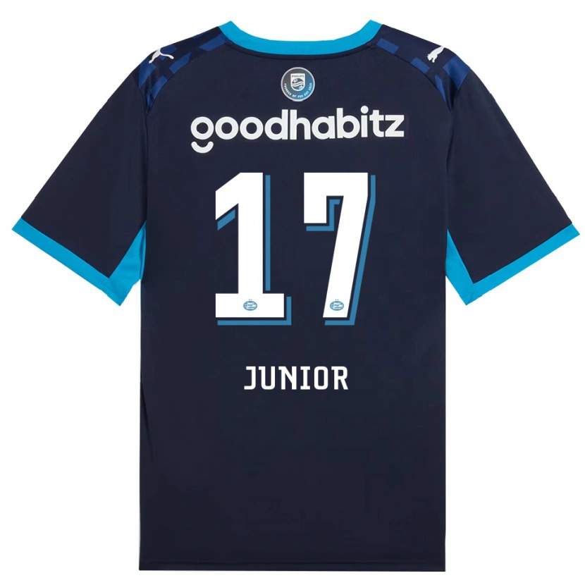 Danxen Homem Camisola Mauro Júnior #17 Dodgerblue Royalblue Terceiro 2026/27 Camisa