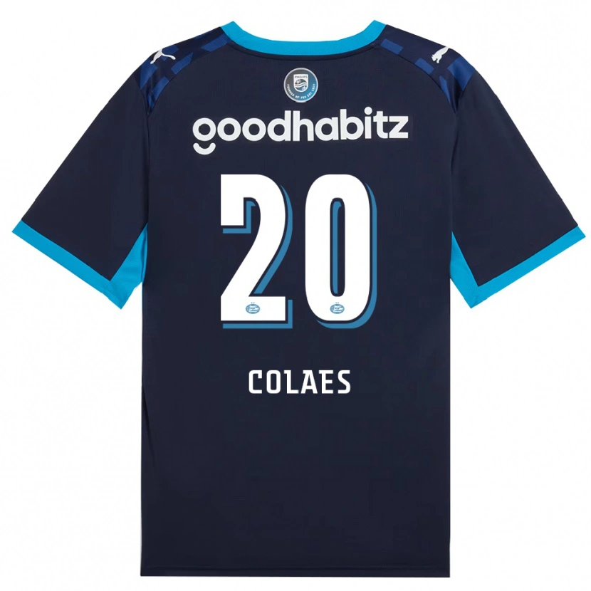 Danxen Homem Camisola Jonas Colaes #20 Dodgerblue Royalblue Terceiro 2026/27 Camisa