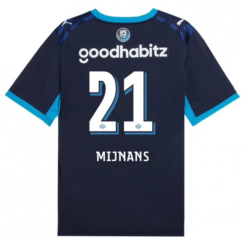 Danxen Homem Camisola Sven Mijnans #21 Dodgerblue Royalblue Terceiro 2026/27 Camisa