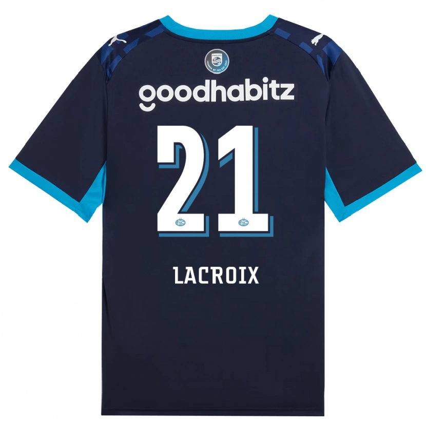 Danxen Homem Camisola Robine Lacroix #21 Dodgerblue Royalblue Terceiro 2026/27 Camisa