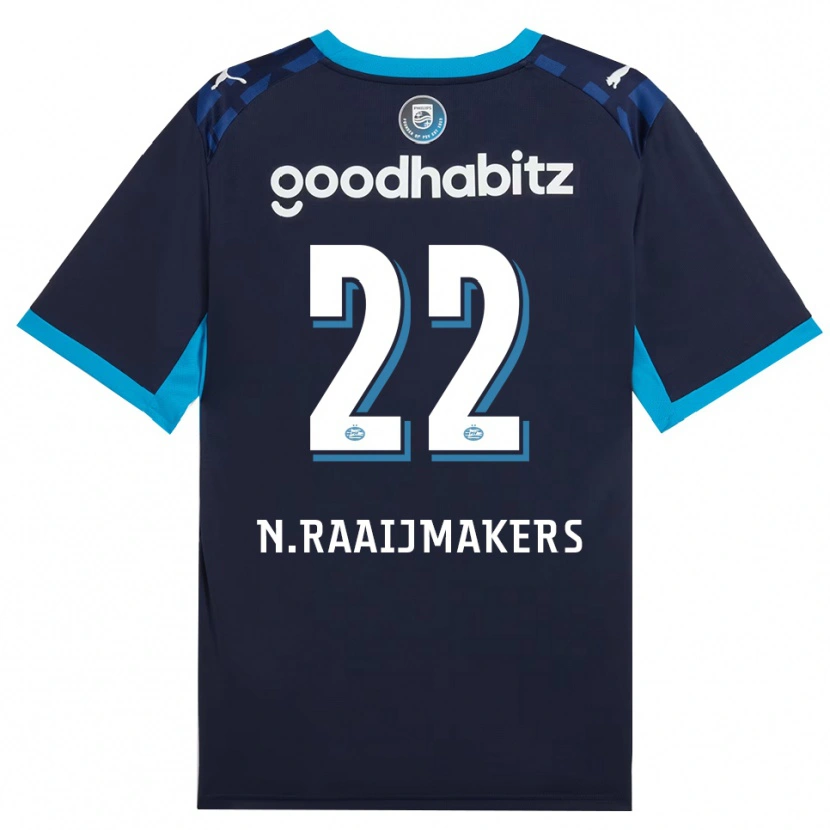 Danxen Homem Camisola Niels Raaijmakers #22 Dodgerblue Royalblue Terceiro 2026/27 Camisa
