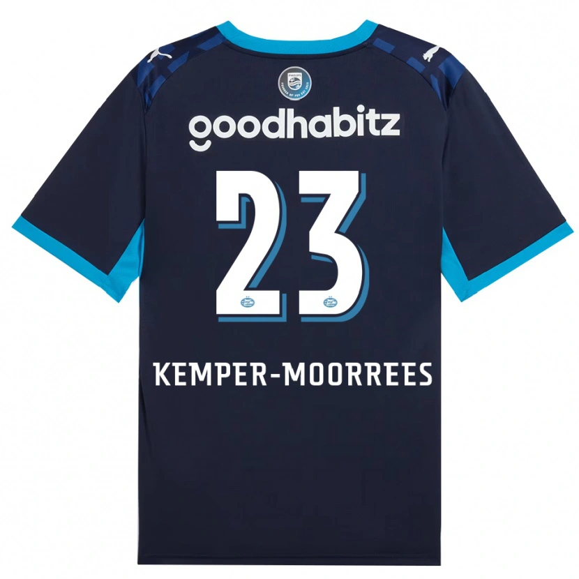 Danxen Homem Camisola Myrthe Kemper-Moorrees #23 Dodgerblue Royalblue Terceiro 2026/27 Camisa