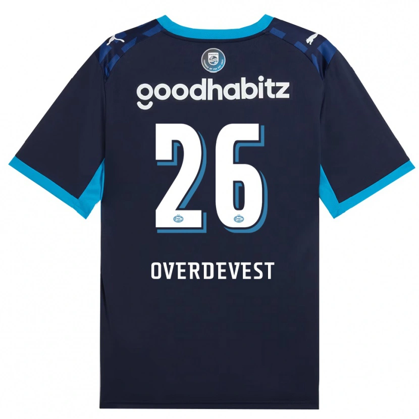 Danxen Homem Camisola Marco Overdevest #26 Dodgerblue Royalblue Terceiro 2026/27 Camisa