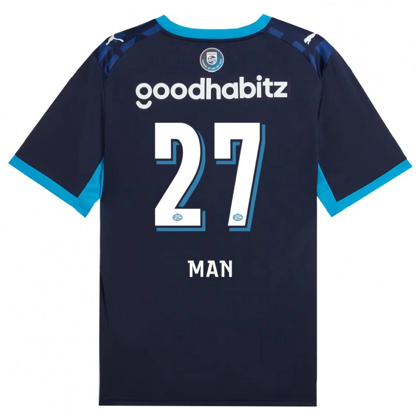 Danxen Homem Camisola Dennis Man #27 Dodgerblue Royalblue Terceiro 2026/27 Camisa